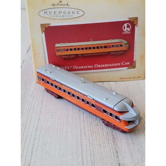 Hallmark Lionel Hiawatha observation car 2004 ornament train Xmas - Picture 2 of 8